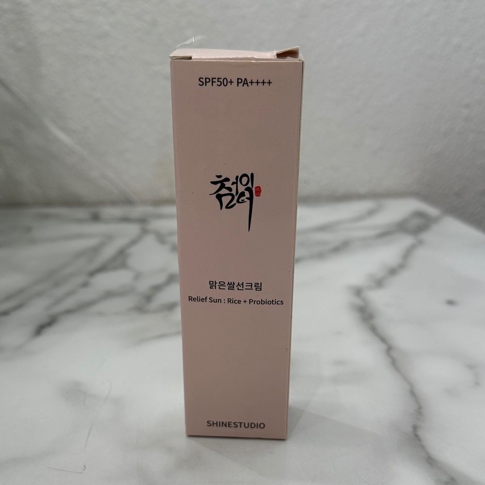 Shinestudio Relief Sun Cream SPF50+